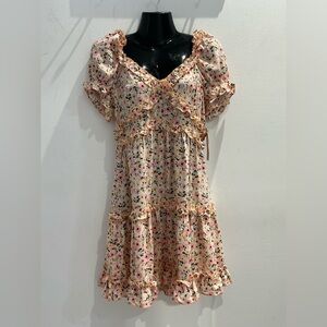 Floral Ruffle Dress